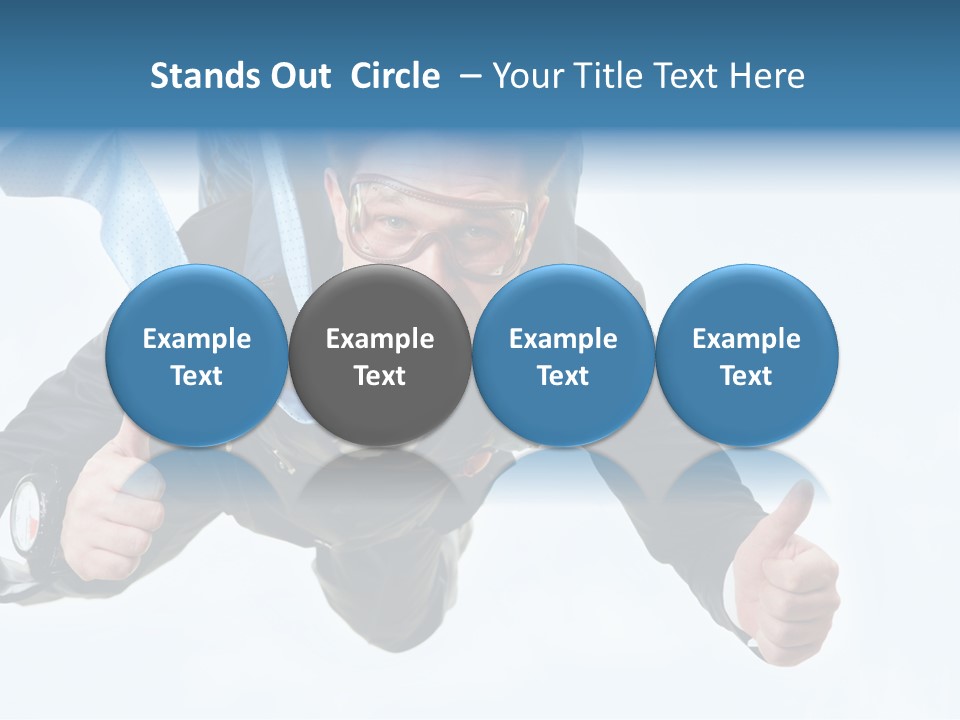 Cheerful Career Professional PowerPoint Template