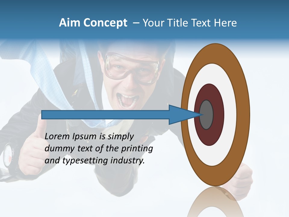 Cheerful Career Professional PowerPoint Template