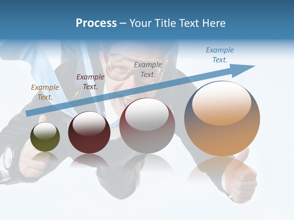 Cheerful Career Professional PowerPoint Template