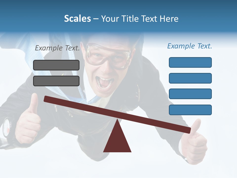 Cheerful Career Professional PowerPoint Template