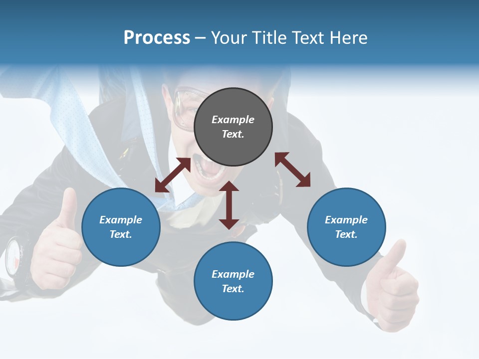 Cheerful Career Professional PowerPoint Template