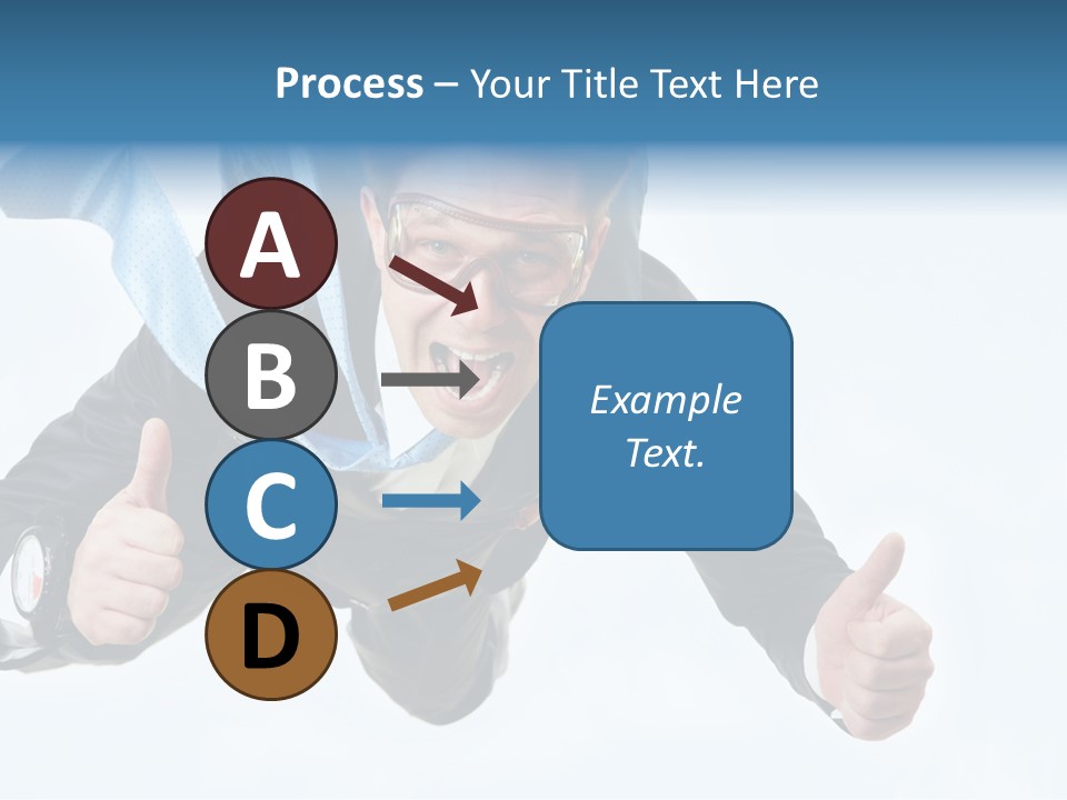 Cheerful Career Professional PowerPoint Template