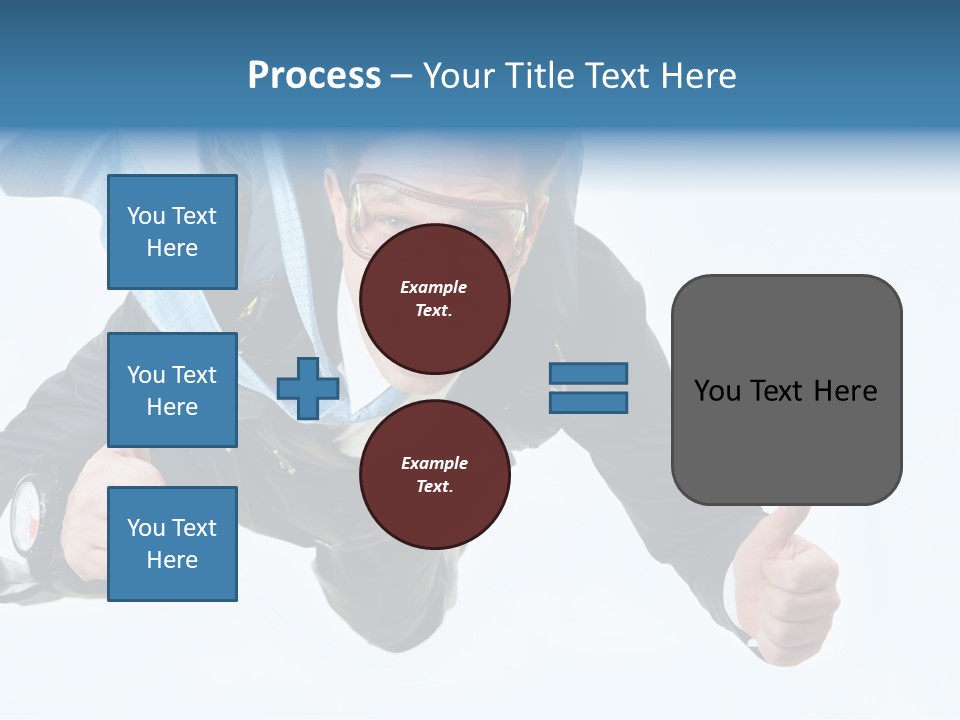 Cheerful Career Professional PowerPoint Template