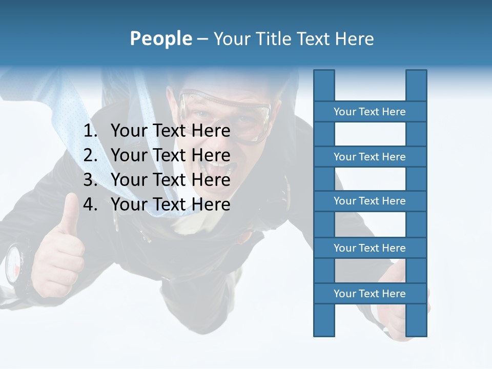 Cheerful Career Professional PowerPoint Template