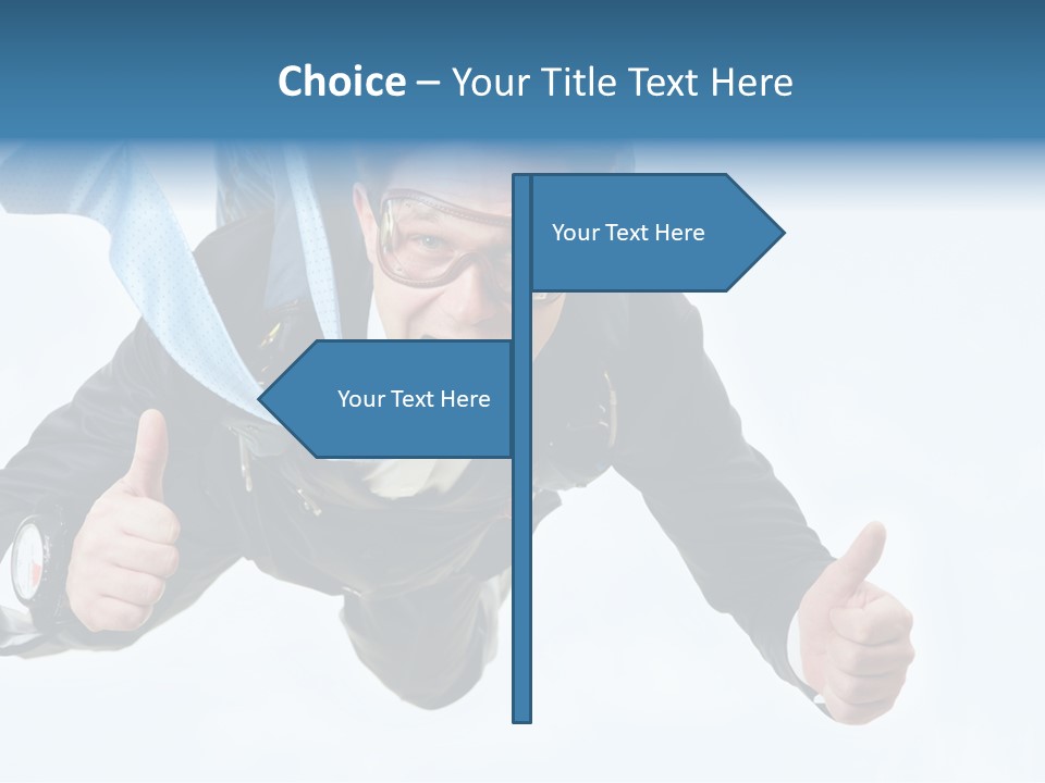 Cheerful Career Professional PowerPoint Template