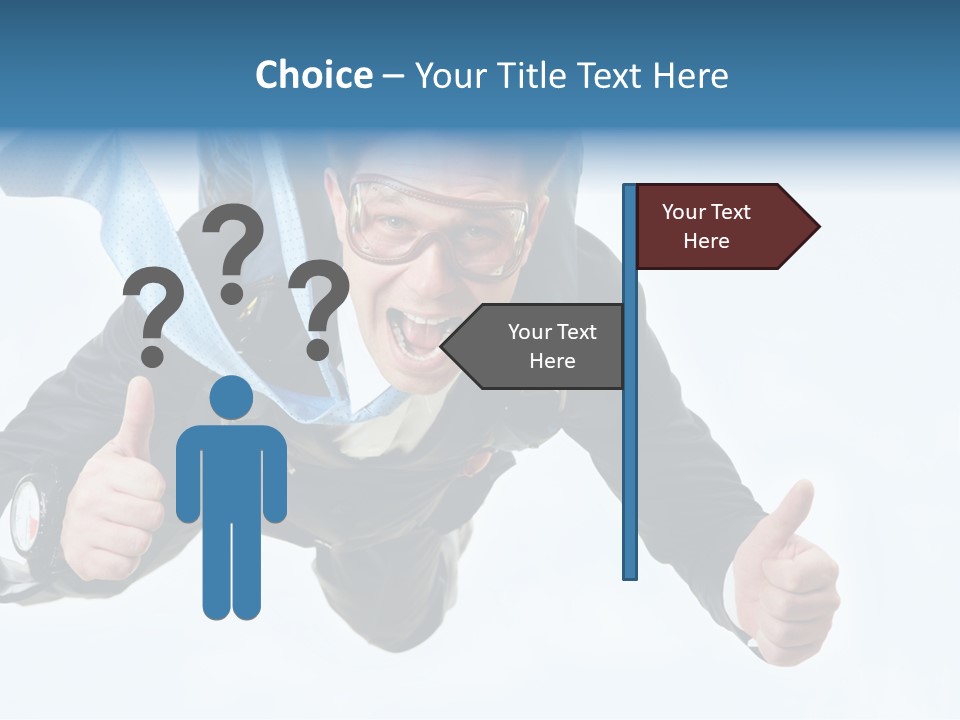 Cheerful Career Professional PowerPoint Template