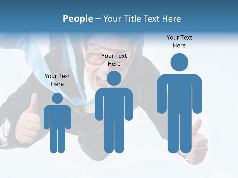 Cheerful Career Professional PowerPoint Template