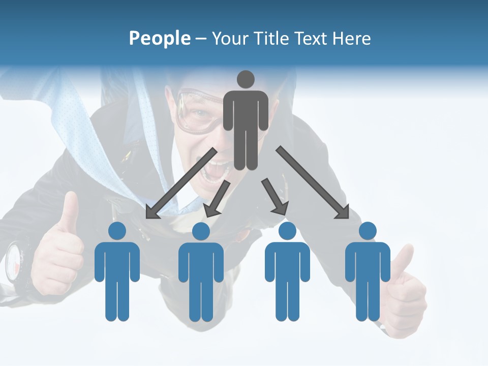 Cheerful Career Professional PowerPoint Template