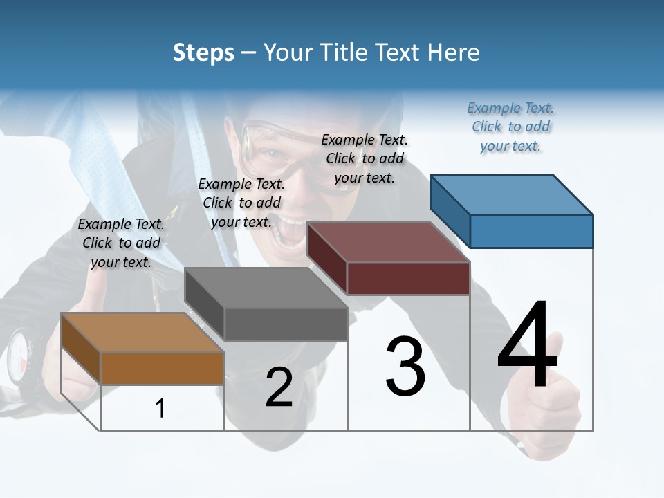 Cheerful Career Professional PowerPoint Template