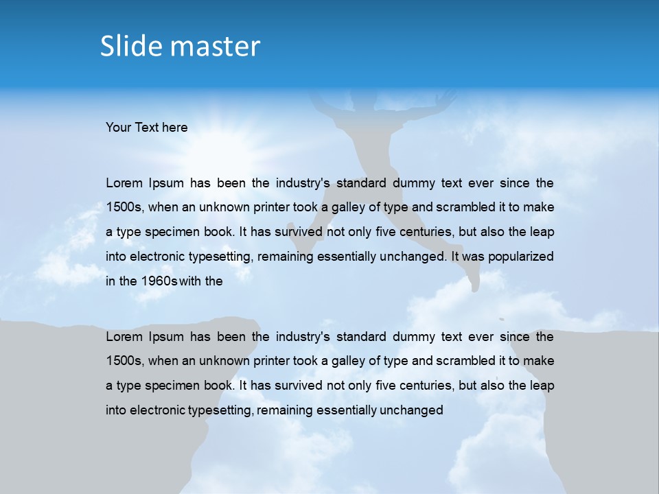 Nature People Action PowerPoint Template