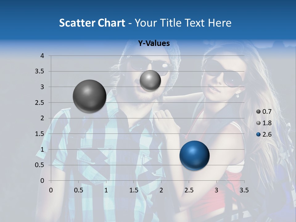 Sport Travel Sunglasses PowerPoint Template