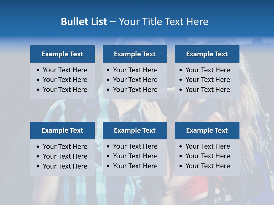 Sport Travel Sunglasses PowerPoint Template