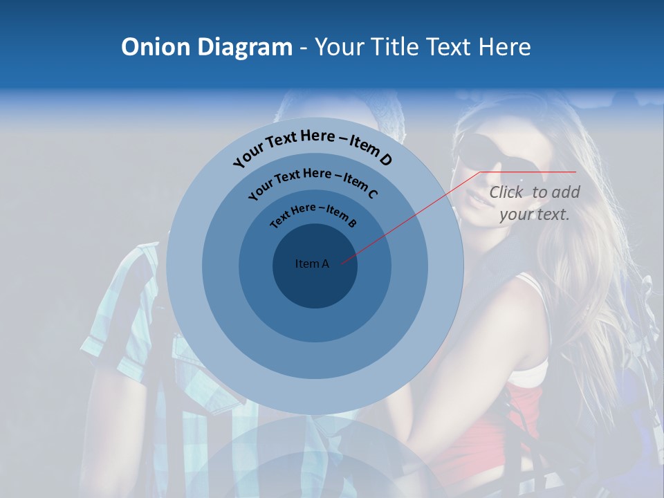 Sport Travel Sunglasses PowerPoint Template