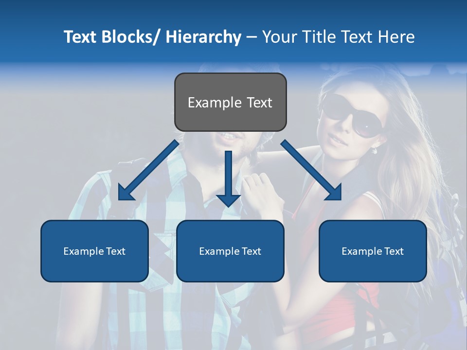 Sport Travel Sunglasses PowerPoint Template