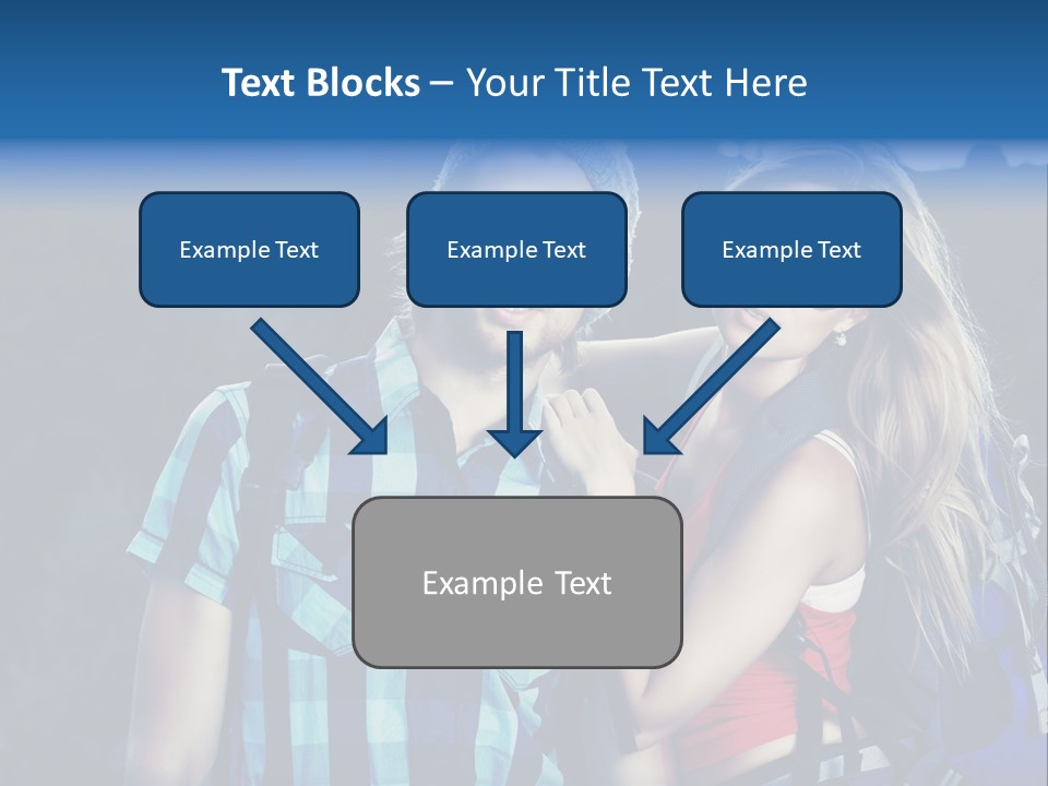 Sport Travel Sunglasses PowerPoint Template