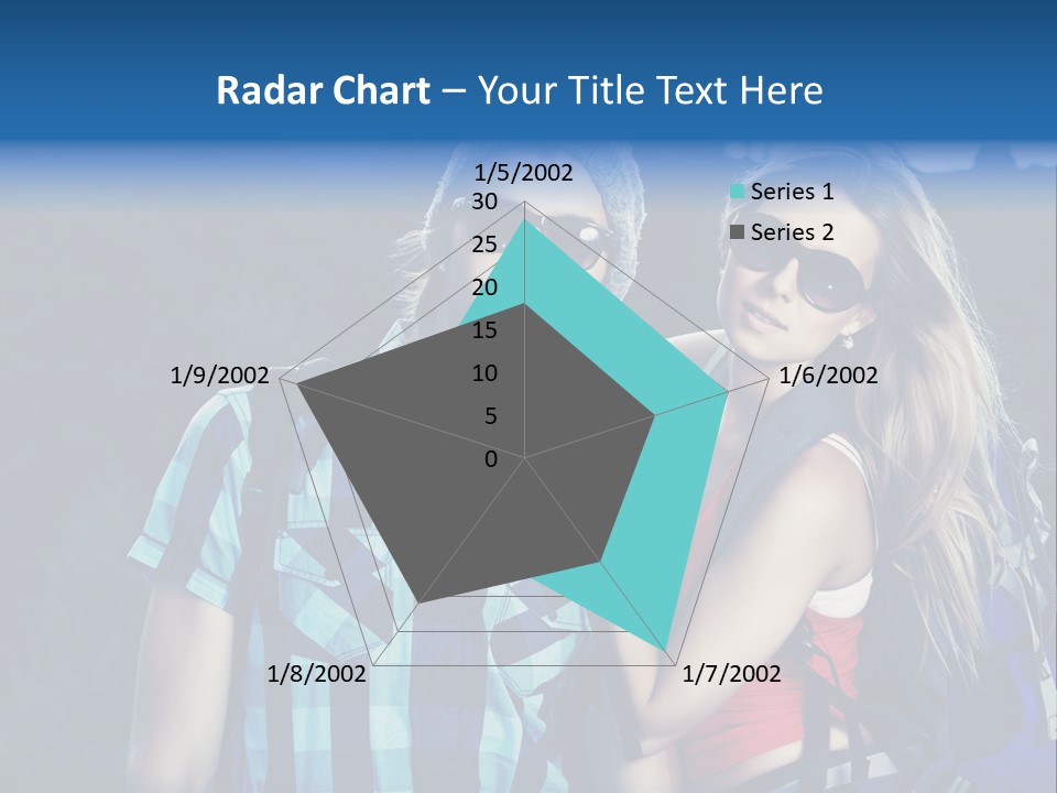 Sport Travel Sunglasses PowerPoint Template
