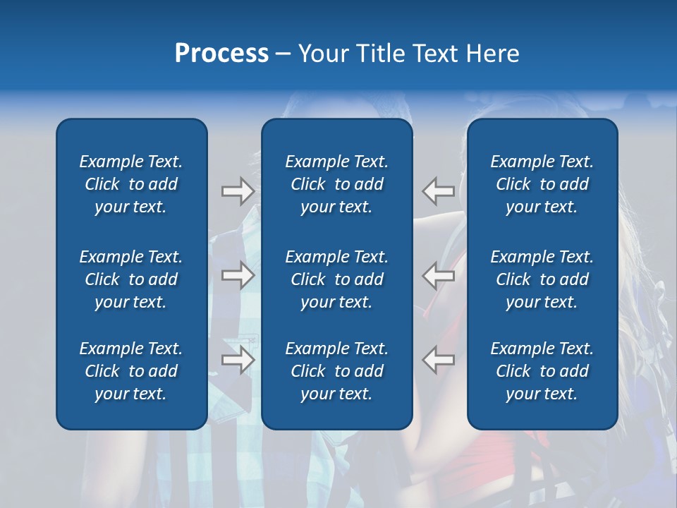 Sport Travel Sunglasses PowerPoint Template