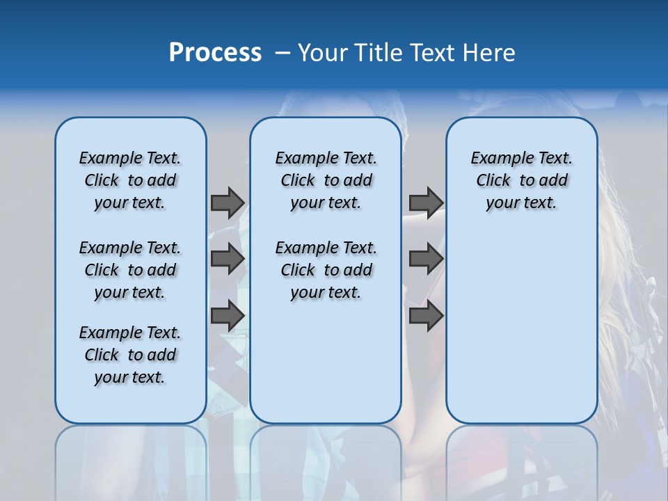 Sport Travel Sunglasses PowerPoint Template