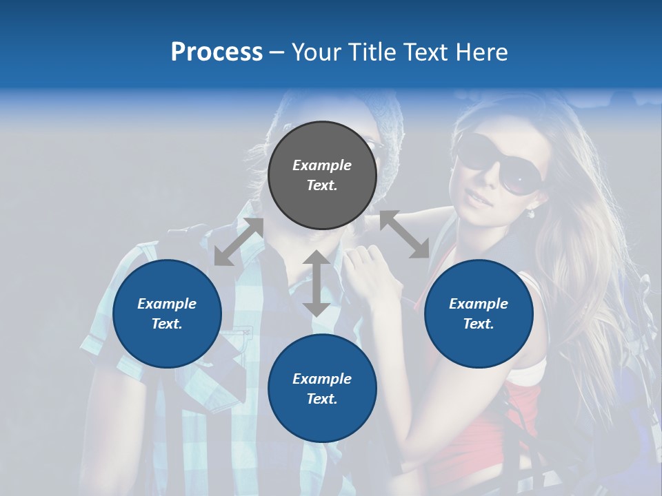 Sport Travel Sunglasses PowerPoint Template
