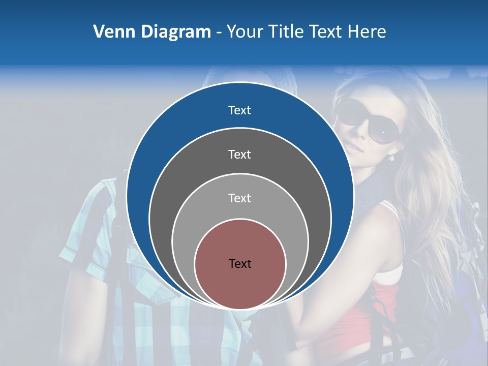 Sport Travel Sunglasses PowerPoint Template