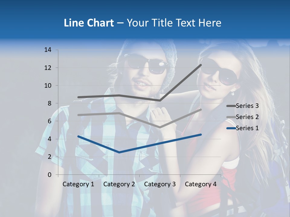 Sport Travel Sunglasses PowerPoint Template