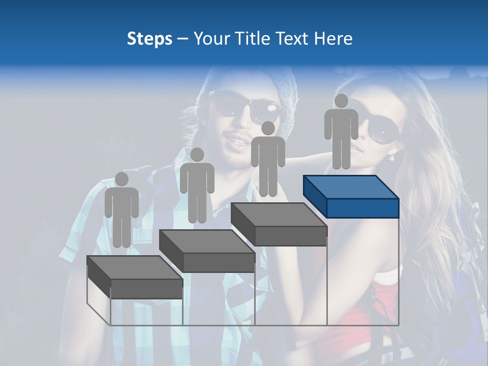 Sport Travel Sunglasses PowerPoint Template