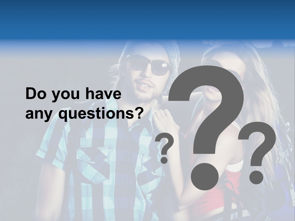 Sport Travel Sunglasses PowerPoint Template