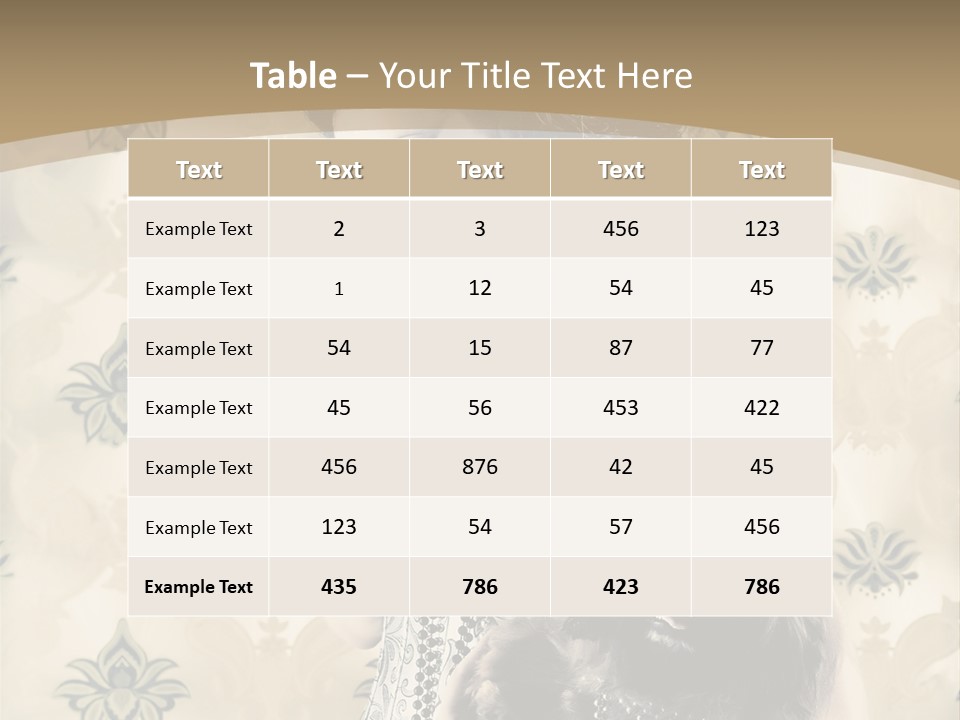 Desire Old Indoor PowerPoint Template