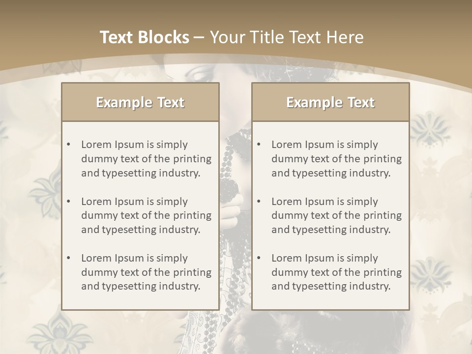 Desire Old Indoor PowerPoint Template