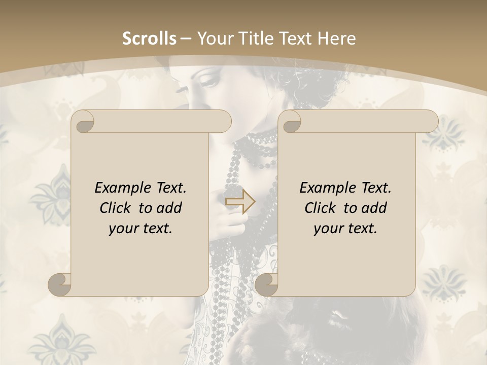 Desire Old Indoor PowerPoint Template