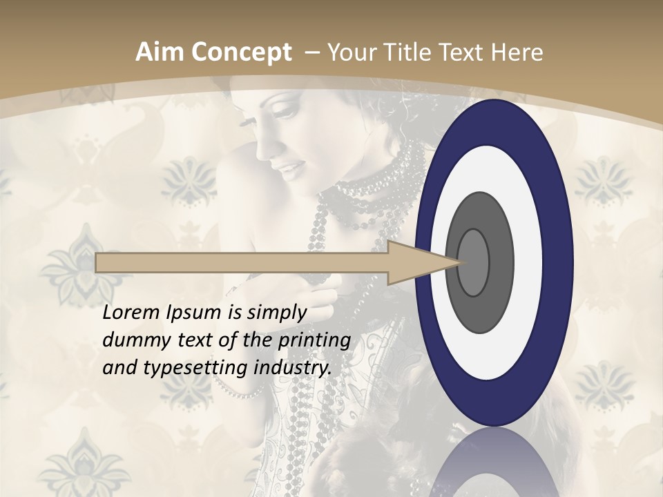 Desire Old Indoor PowerPoint Template