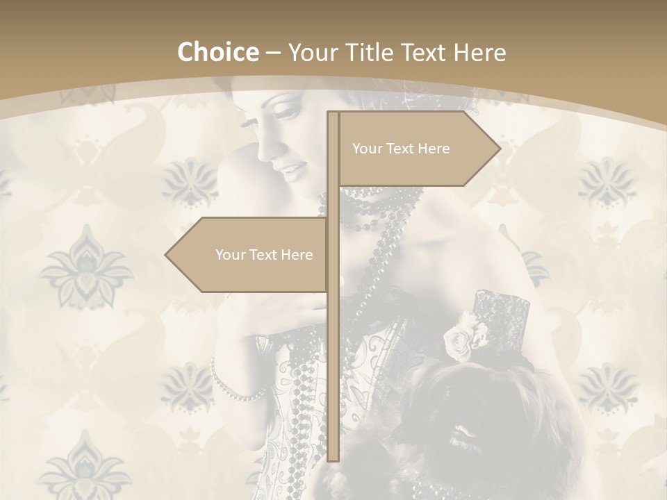Desire Old Indoor PowerPoint Template