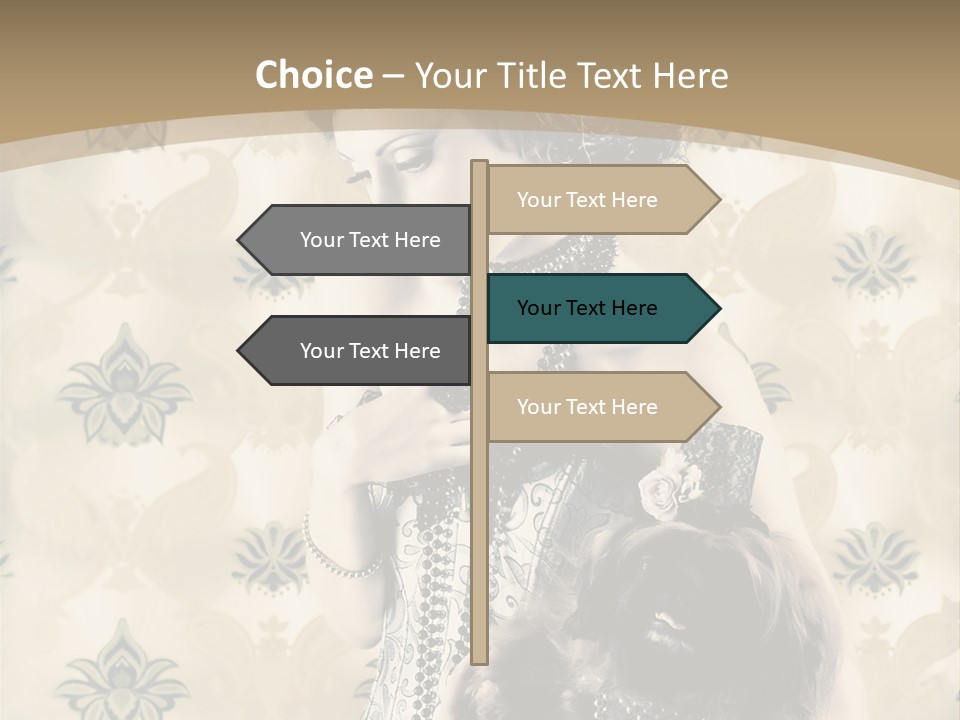 Desire Old Indoor PowerPoint Template