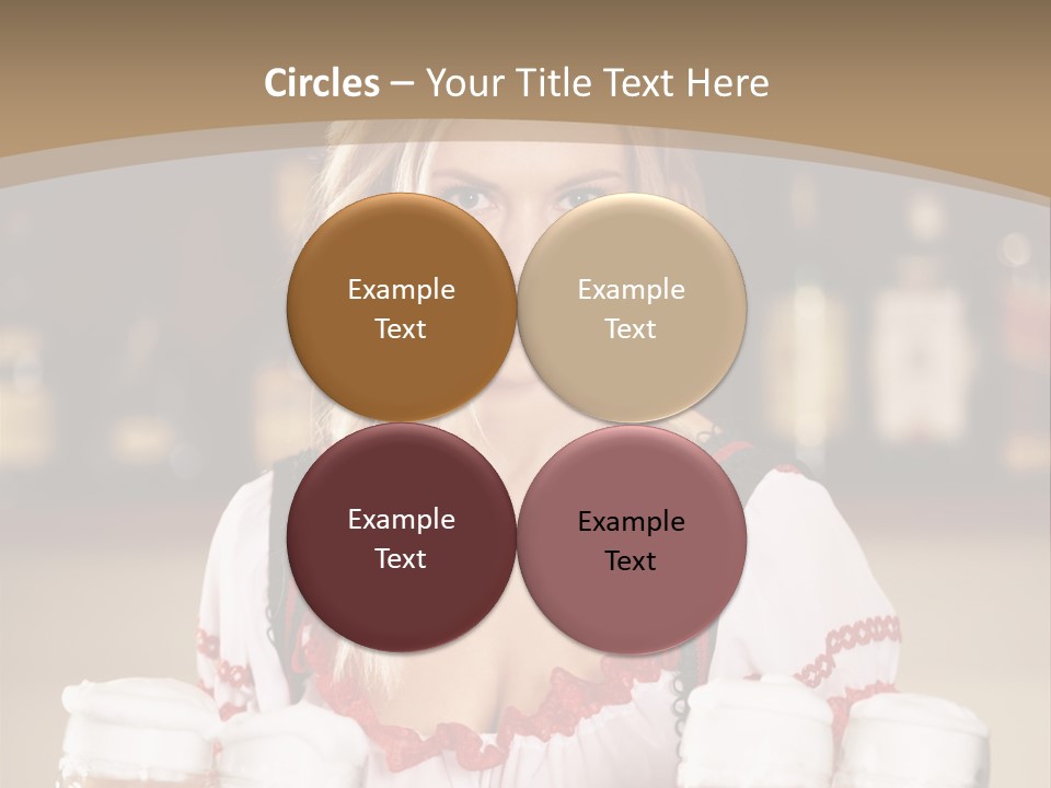 People Social Pub PowerPoint Template