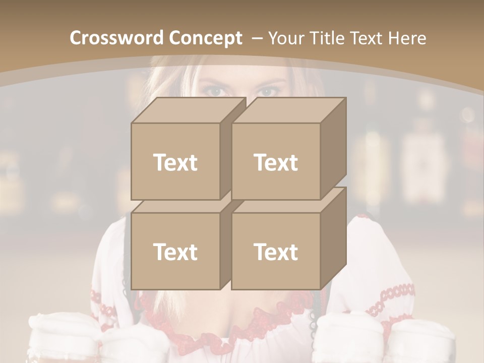 People Social Pub PowerPoint Template