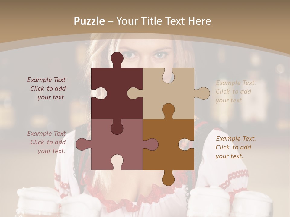 People Social Pub PowerPoint Template