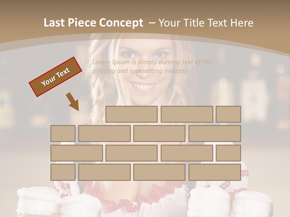 People Social Pub PowerPoint Template