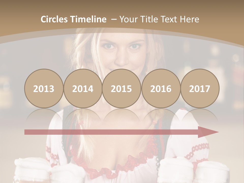 People Social Pub PowerPoint Template