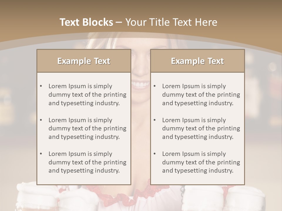 People Social Pub PowerPoint Template