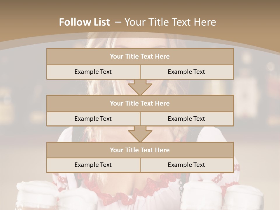 People Social Pub PowerPoint Template