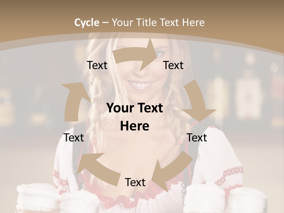 People Social Pub PowerPoint Template