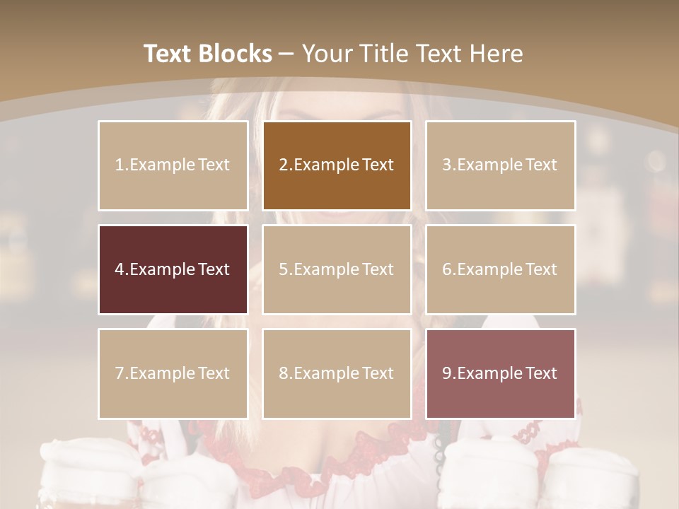 People Social Pub PowerPoint Template