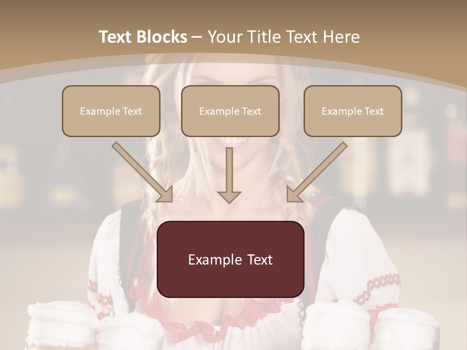 People Social Pub PowerPoint Template