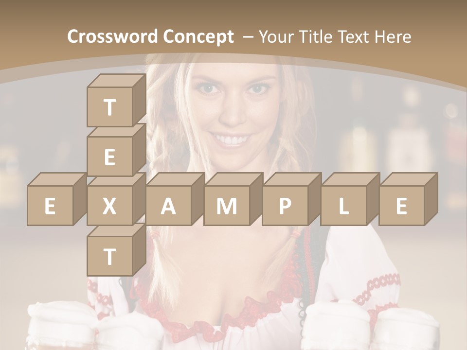 People Social Pub PowerPoint Template