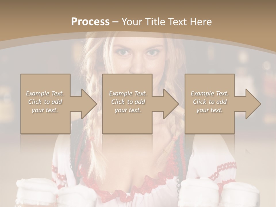 People Social Pub PowerPoint Template