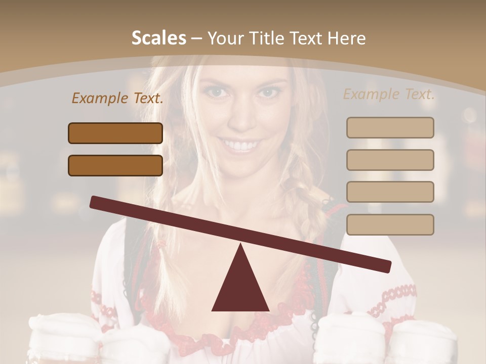 People Social Pub PowerPoint Template