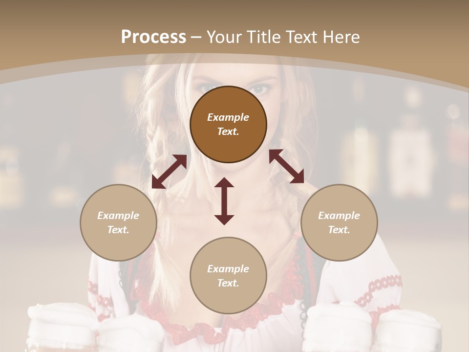 People Social Pub PowerPoint Template