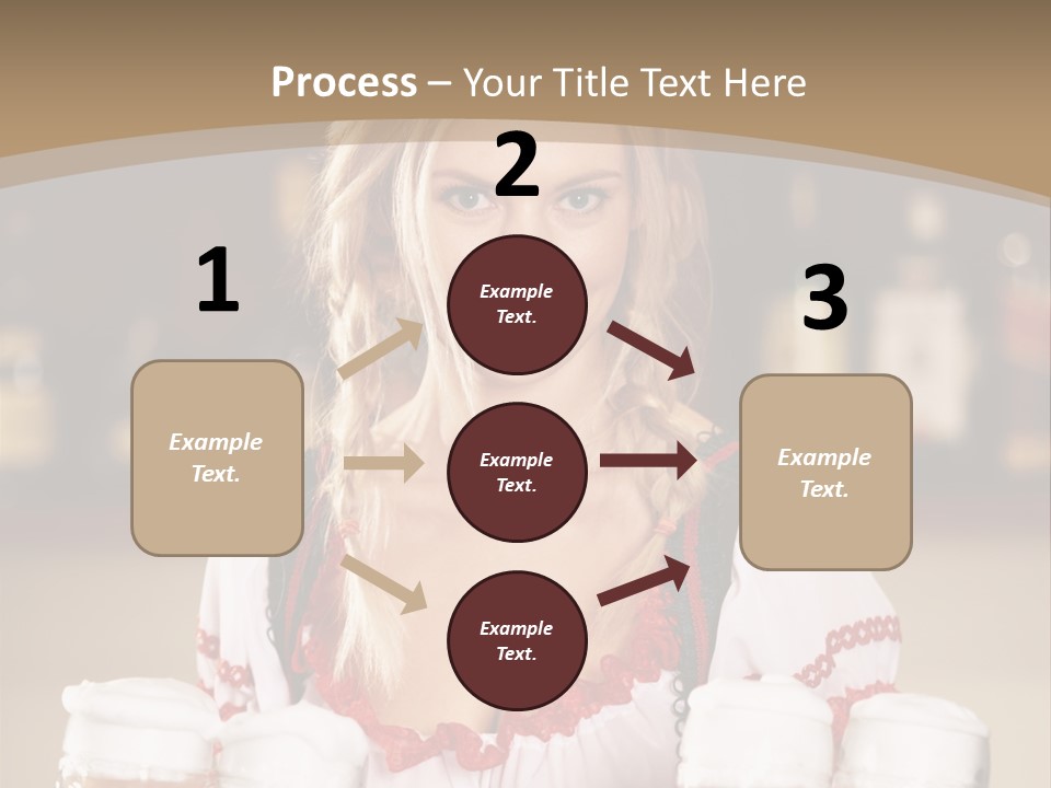 People Social Pub PowerPoint Template