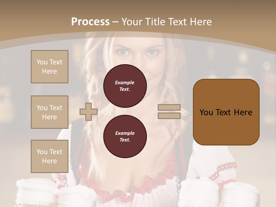 People Social Pub PowerPoint Template