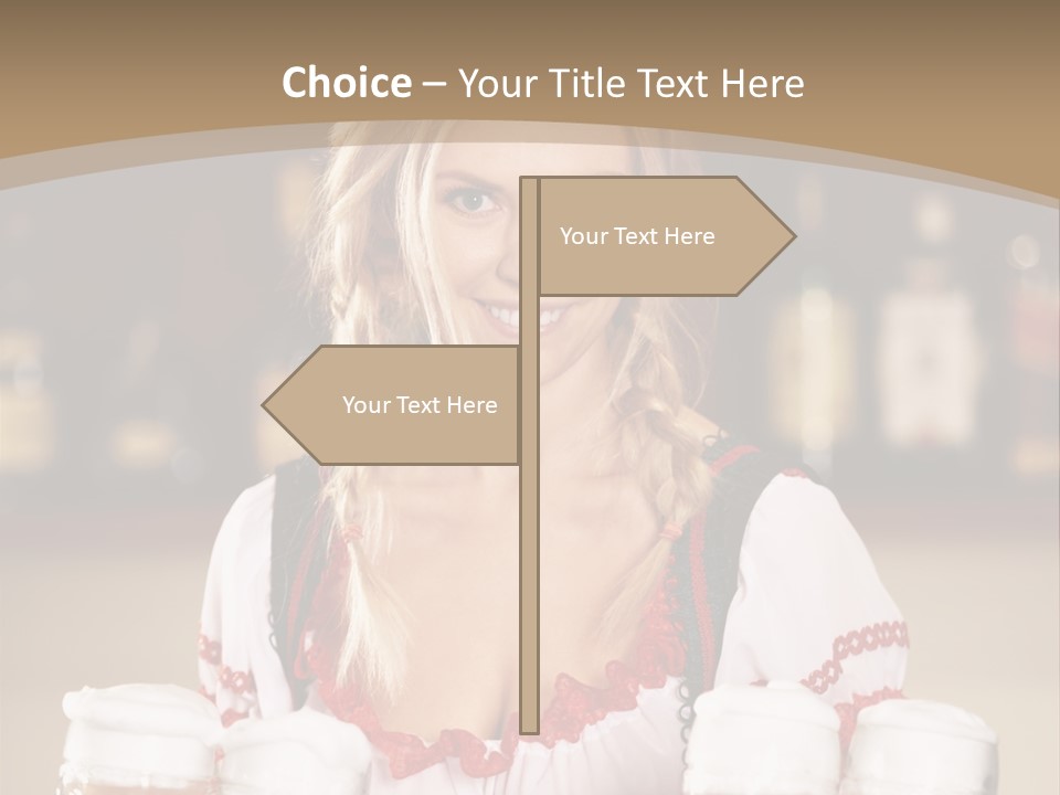 People Social Pub PowerPoint Template